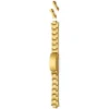 SALISBURY Gold PVD Matt Bracelet Straight and Curved Ends 3978G