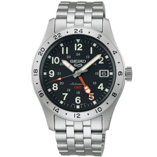 Seiko | Seiko 5 Sports Field Deploy Mechanical GMT | SSK023K1