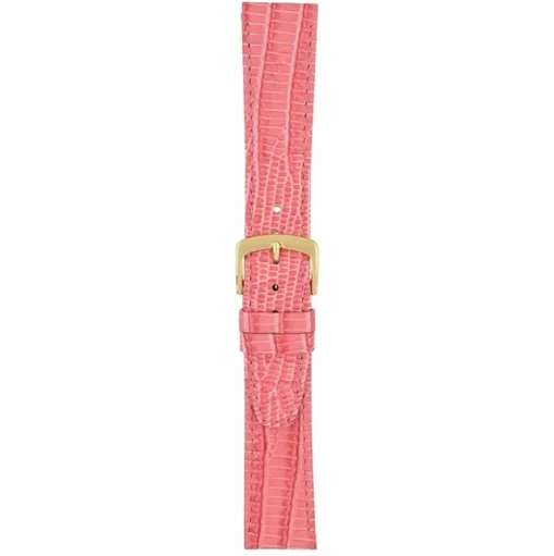 Tate | Pink Teju Lizard Grain Watch Strap | WH409