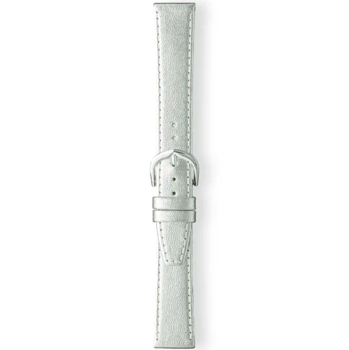 Windsor | Silver Classic Stitched Calf Strap | LS1201/21