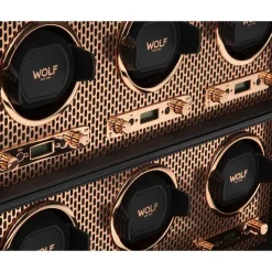 Wolf | Axis 6 Piece Watch Winder Copper | 469616