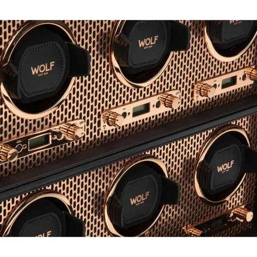 Wolf | Axis 6 Piece Watch Winder Copper | 469616