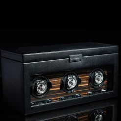 WOLF – Roadster Triple Watch Winder With Five Watch Storage 457356